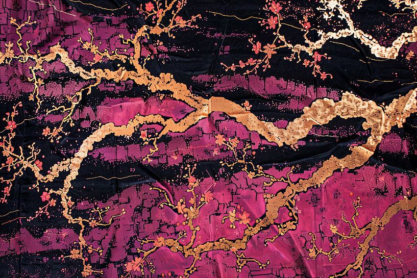 japanese art tree abstract by Egon Zitter