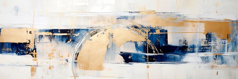 ABSTRAKTE KUNST Erde von Melanie Viola