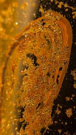 Braune Abstraktion von Erik de Rijk