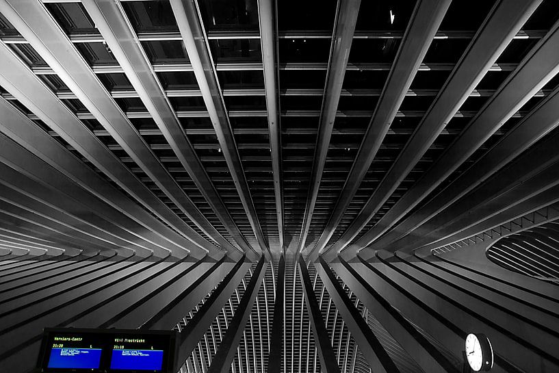 Tijd /Station Luik-Guillemins  par Jo Miseré