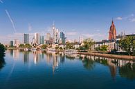 Skyline van Frankfurt Duitsland van Anouschka Hendriks thumbnail