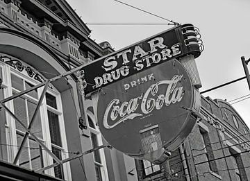 Neon Coca Cola 50s stijl van Willem van Holten