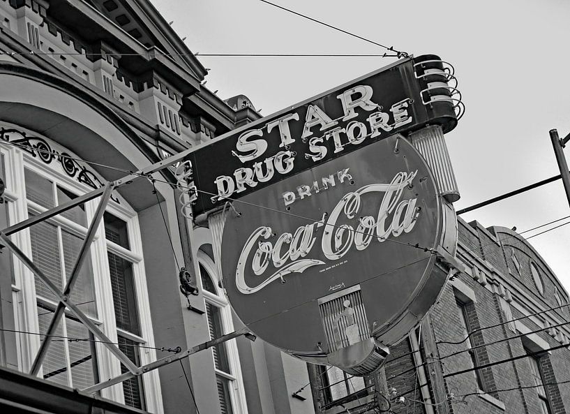 Neon Coca Cola 50s style by Willem van Holten