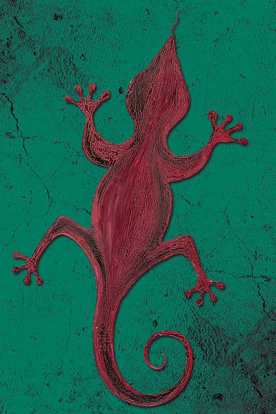 Hagedis van Stephan Zaun