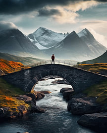 Adventure in the mountains