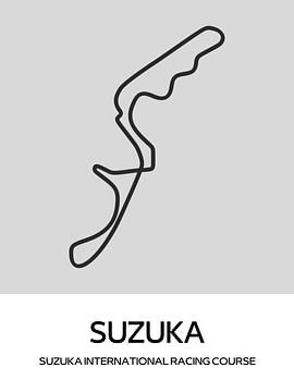 Rennstrecke Suzuka von Milky Fine Art