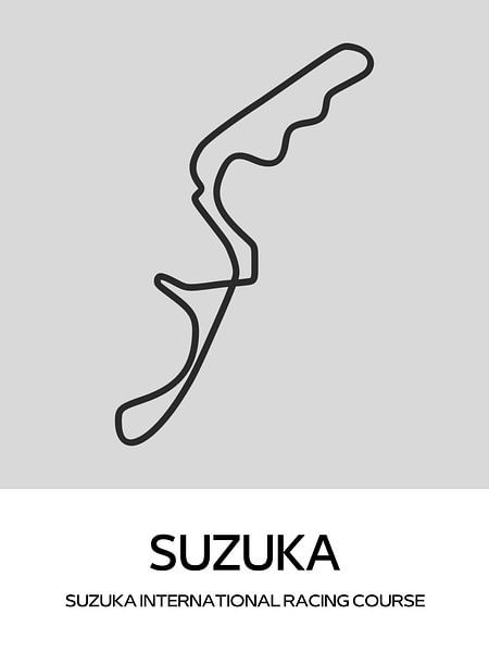 Circuit Suzuka by Milky Fine Art