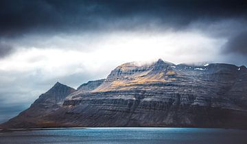 Majestic mountain Iceland