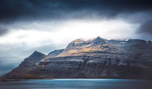 majestueuze berg Ijsland 