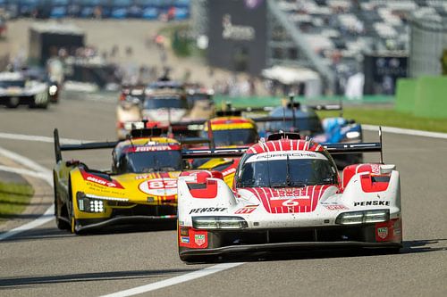 Porsche 963 hypercar op Spa Francorchamps
