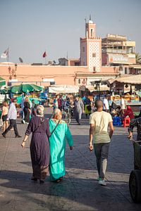 Marrakesch - Platz der Gehängten (Djemaa el Fna) von t.ART