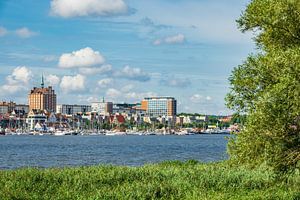 Blick auf die Hansestadt Rostock
