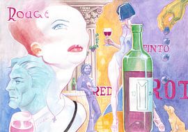 The Best / Wine Time – Collection « Art For Vinothek » sur MichelArt