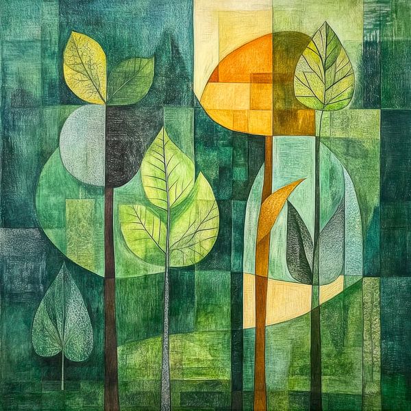 Frühling im Wald von Jutta Maria Pusl