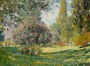 Landschaft: Der Parc Monceau, Claude Monet von Meisterhafte Meister Miniaturansicht