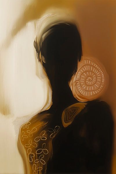 Eclipse &amp; Figuren Orange Flair von Bianca ter Riet