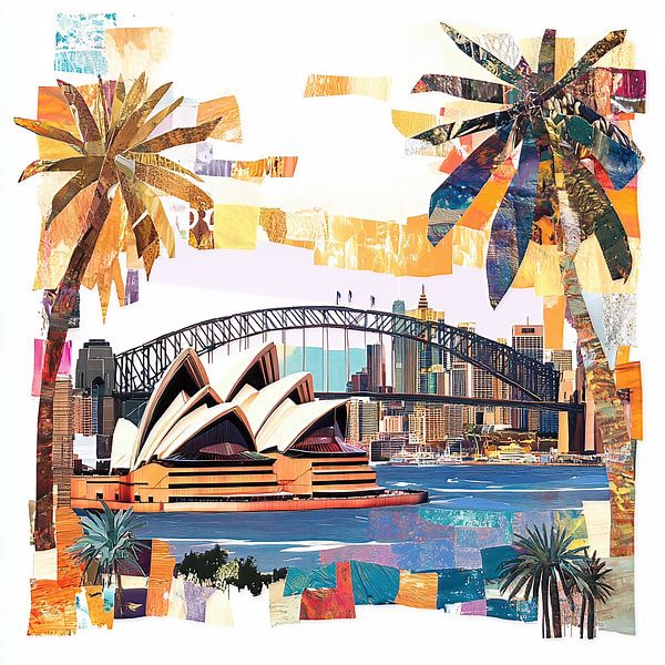 Beton trifft Natur von fernlichtsicht