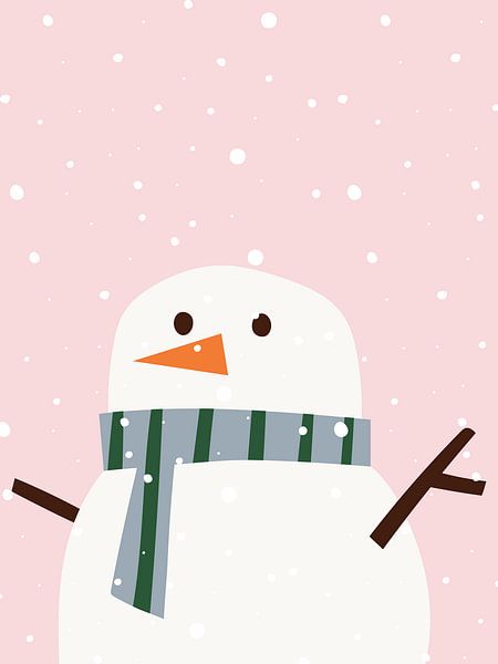 Snowman by Kim Karol / Ohkimiko