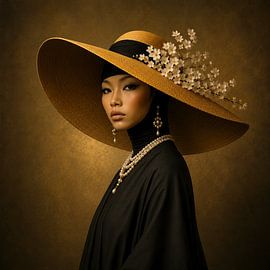 Chapeau si large qu'elle peut entendre vos pensées
