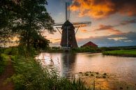 Mill at the waterfront by Björn van den Berg thumbnail