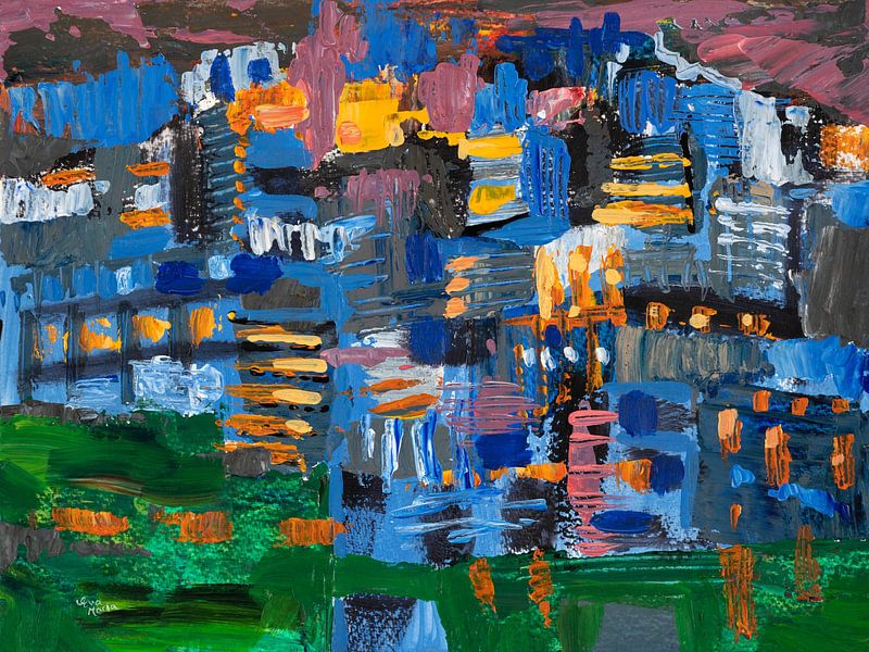 Stadt Sehnsucht von ART Eva Maria
