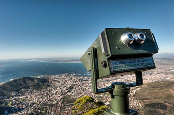 View on Cape Town from Table Mountain