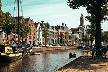 Het is zomer aan de Hoge der A van Stadspronk