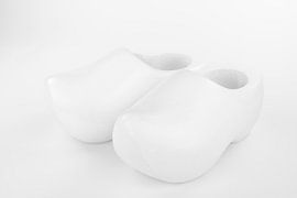 Klompjes in een high key opname