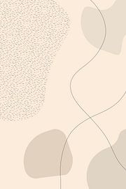 Mid-Century Modern No. 3 | brown by Melanie Viola