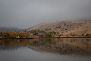 Herfst in Wonderland Lake Park, Boulder Colorado van Sietske de Vries