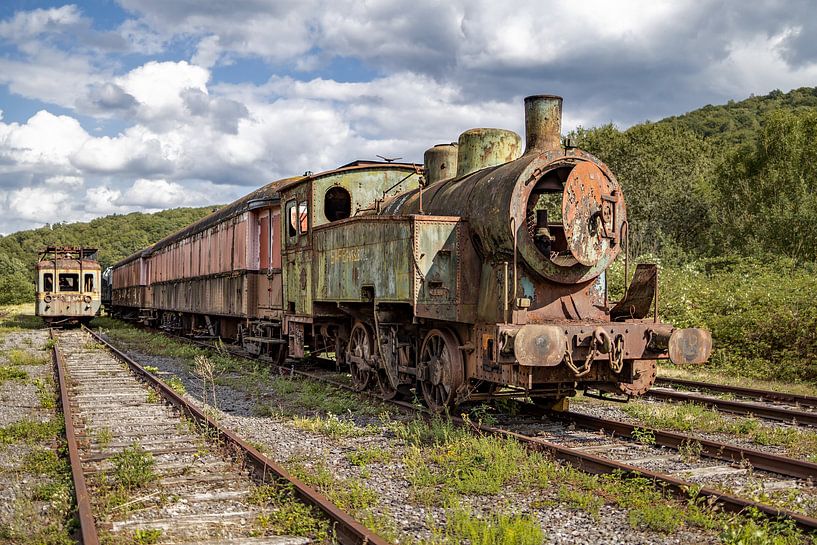 Le vieux train par Paul Lagendijk