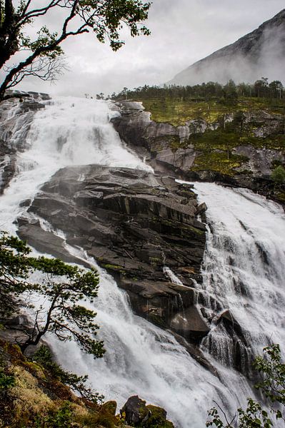 Waterval in Noorwegen von Remco de Zwijger