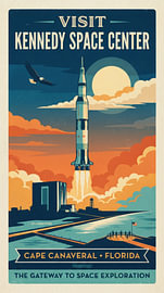 Florida and space exploration by Vlindertuin-Art