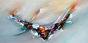 Abstract Flying sur Gena Theheartofart