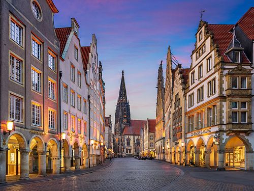 Prinzipalmarkt in Münster, Deutschland