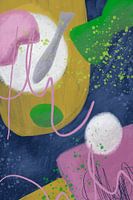 Enjoy I [modern abstract painting, mixed-media]
