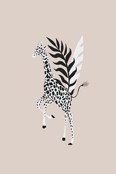 Giraffe tropical van Walljar