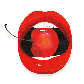 kersen lippen, Mercedes Lopez Charro van Wild Apple