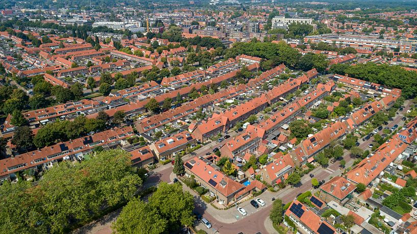 Zicht op Hilversum van Peter Veerman