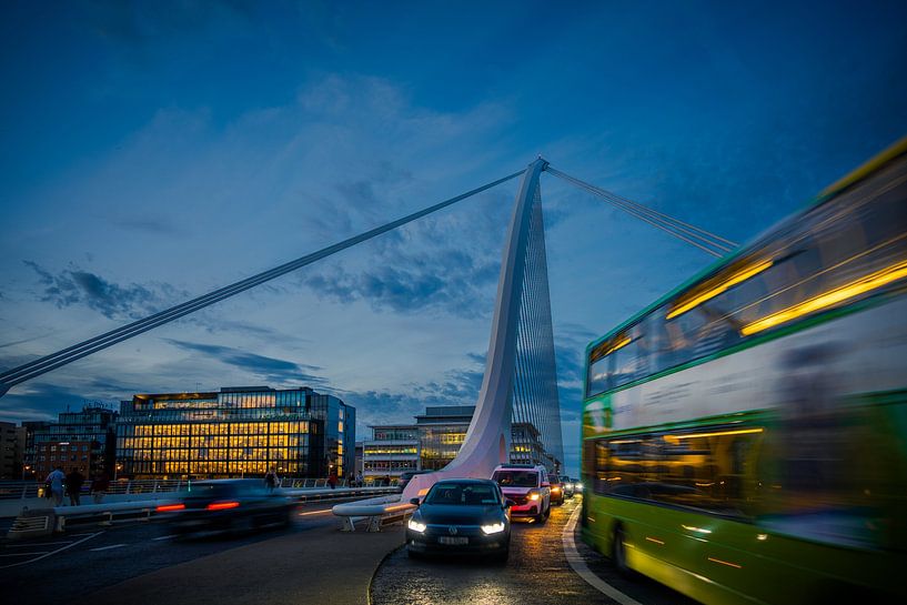 Samuel Beckett Brücke in Dublin von Robert Ruidl