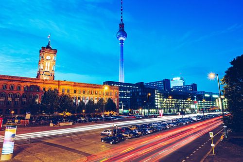Berlijn - Grunerstrasse / Rode Stadhuis van Alexander Voss