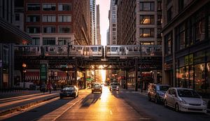 Chicago van Photo Wall Decoration