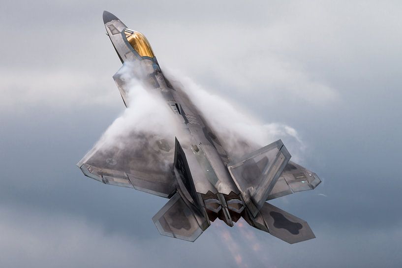 F-22 Raptor gevechtsvliegtuig van KC Photography