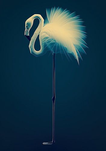 De Sierlijke Flamingo