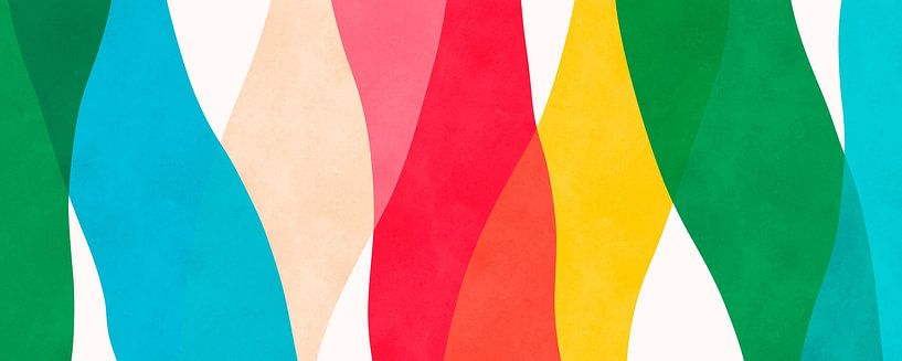 Colorful strokes B by Vitor Costa