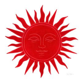 Le Soleil qui voit - Blanc porcelaine