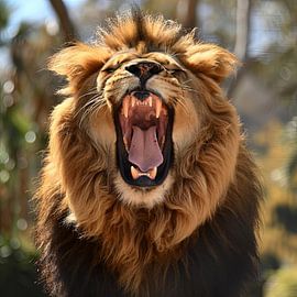 Leeuw van Poster Art Shop