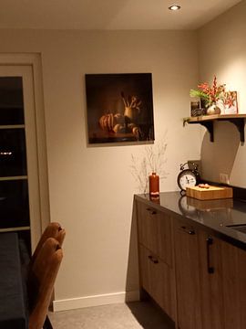 Klantfoto: Stilleven keuken tafereel van Monique van Velzen