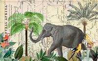 Elefant in Afrika von Andrea Haase Miniaturansicht