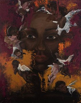 Angels of mine 4 by Rozy art